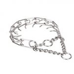 "Firm Action" Stainless Steel Pinch Collar for Medium Sized Dogs - 1/9 inch (3 mm) link diameter