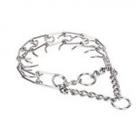 "Anti-Aggressor" Stainless Steel Pinch Collar for Medium and Large Dogs - 1/8 inch (3.25 mm) link diameter