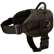 Lightweight Nylon Canine Harness for Tracking-Pulling Activties